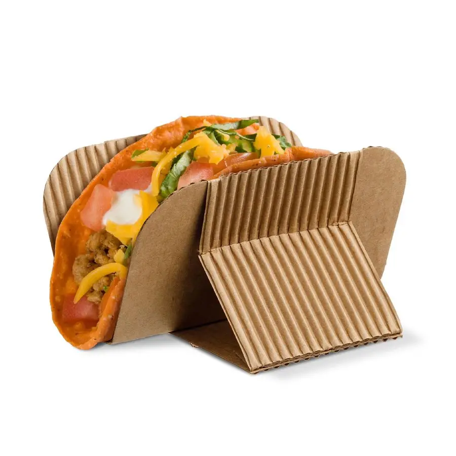 COUNTHarvest Pack Disposable Taco Holder Stand Tray, Kraft Taco Plates Serving Rack for Taco Shells Tortillas Hot Dogs Waffle Sh
COUNTHarvest Pack Disposable Taco Holder Stand Tray, Kraft Taco Plates Serving Rack for Taco Shells Tortillas Hot Dogs Waffle Sh