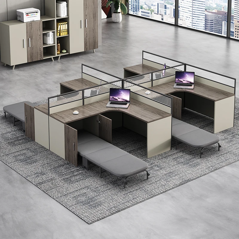Office Staff Desk Solid Wood Environmental Protection Simple Modern Modular Screen Station Locker Partition Staff Computer Desk
Office Staff Desk Solid Wood Environmental Protection Simple Modern Modular Screen Station Locker Partition Staff Computer Desk