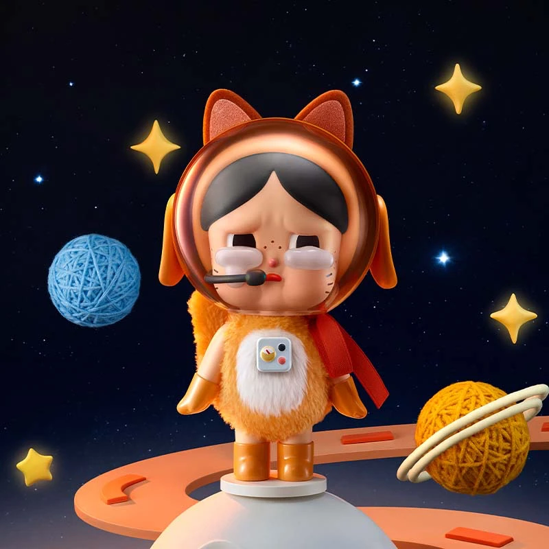 POPMART CRYBABY Crying Baby Space Astronaut Cat Figurine - Orange Trendy Collectible Ornament trendy toys Xmas Gift
POPMART CRYBABY Crying Baby Space Astronaut Cat Figurine - Orange Trendy Collectible Ornament trendy toys Xmas Gift