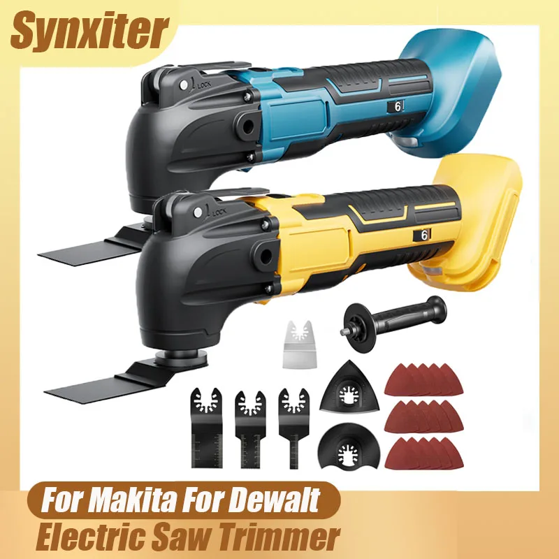 Осциллирующие многофункциональные инструменты для Makita для DEWALT 18 В, аккумуляторная электрическая пила, триммер, лопата, режущие деревообрабатывающие пилы, инструменты
Осциллирующие многофункциональные инструменты для Makita для DEWALT 18 В, аккумуляторная электрическая пила, триммер, лопата, режущие деревообрабатывающие пилы, инструменты