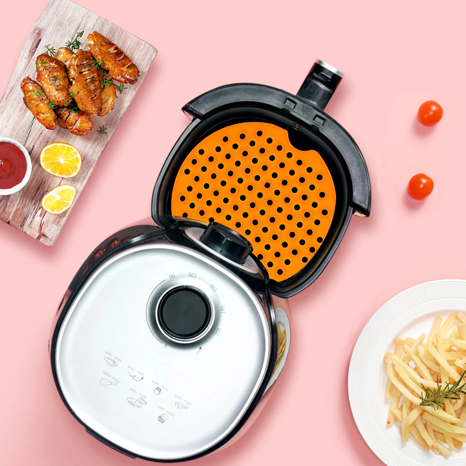 силиконовый коврик для фритюрницы, антипригарный перфорированный коврик для пароварки, коврик для кастрюли, кухонный коврик для выпечки, многоразовый дренаж масла 
силиконовый коврик для фритюрницы, антипригарный перфорированный коврик для пароварки, коврик для кастрюли, кухонный коврик для выпечки, многоразовый дренаж масла