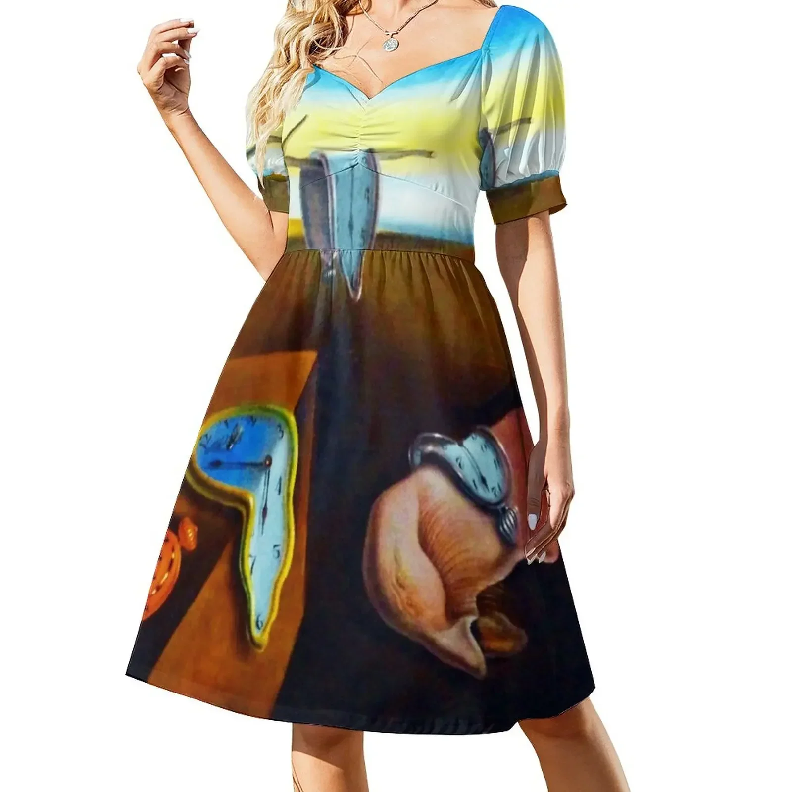 Salvador Dali The Persistence Of Memory Short-Sleeved Dress dresses for official occasions prom dresses Dress
Salvador Dali The Persistence Of Memory Short-Sleeved Dress dresses for official occasions prom dresses Dress