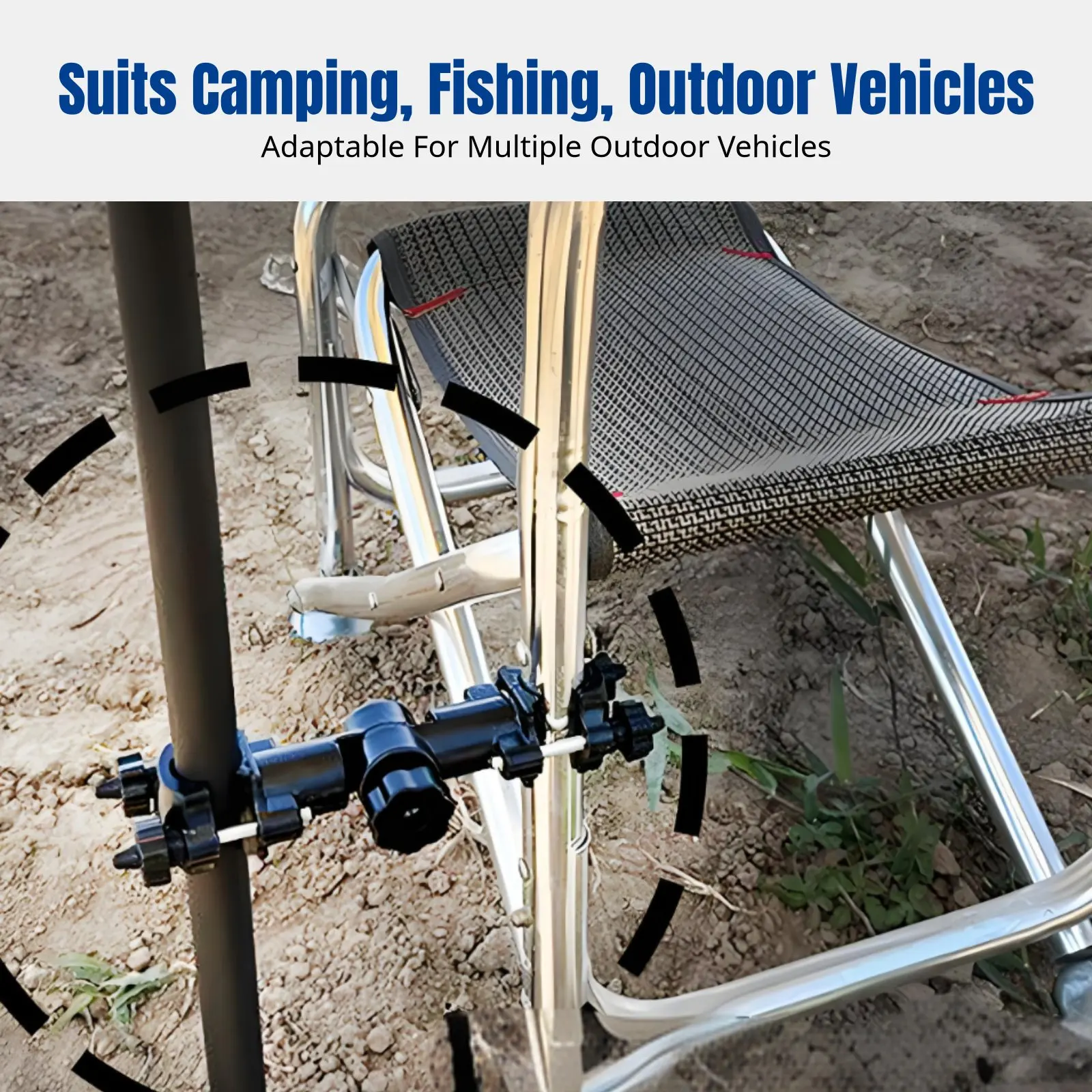 Foldable Trolley Umbrella Holder, Universal Fit for 12-30mm Tubes, Outdoor Camping, Fishing, Dining, Four-Wheel Cart Accessory
Foldable Trolley Umbrella Holder, Universal Fit for 12-30mm Tubes, Outdoor Camping, Fishing, Dining, Four-Wheel Cart Accessory