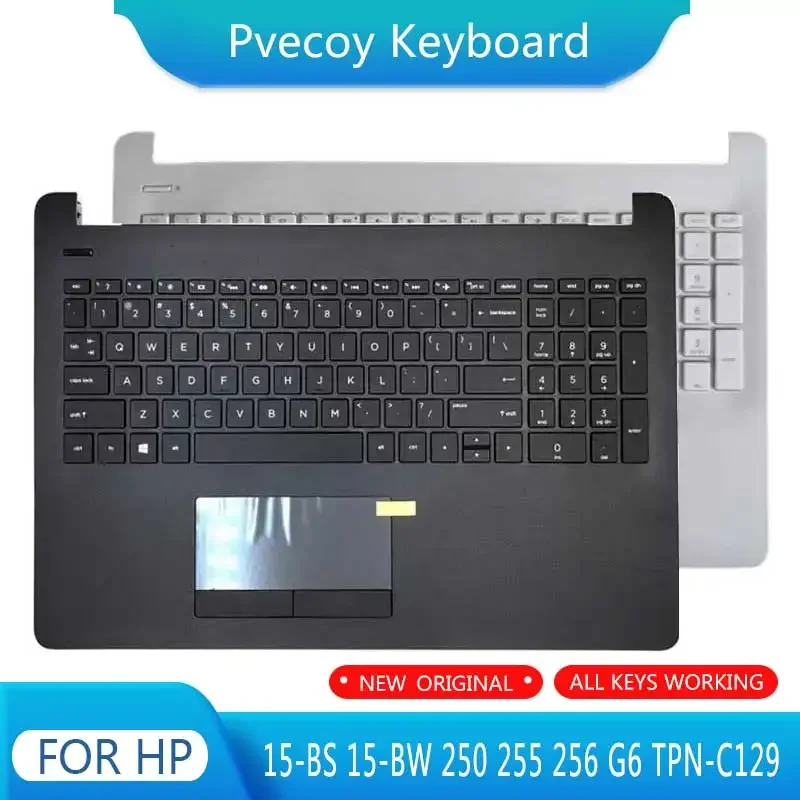 New For 15-BS 15-BW 250 255 256 G6 TPN-C129 C130 Laptop Palmrest Case Keyboard US English Version Upper Cover
New For 15-BS 15-BW 250 255 256 G6 TPN-C129 C130 Laptop Palmrest Case Keyboard US English Version Upper Cover