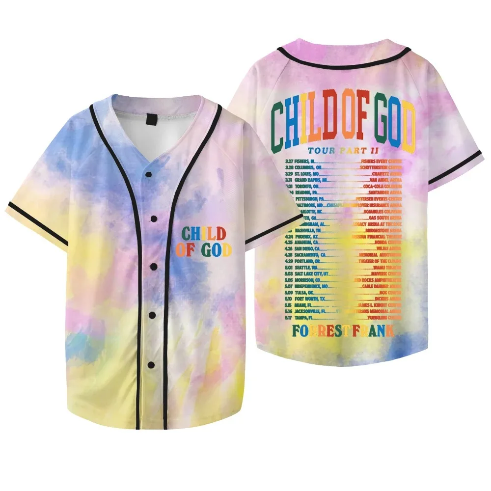 Forrest Frank Merch Jersey Women Men Fashion Casual Short Sleeve Baseball Jacket
Forrest Frank Merch Jersey Women Men Fashion Casual Short Sleeve Baseball Jacket
