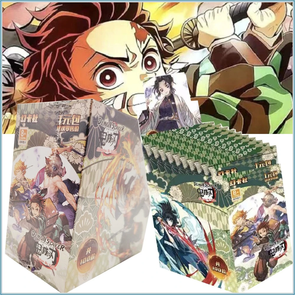Demon Slayer Collection Cards Booster Box Tokitou Muichirou Tomioka Giyuu Colorful Visual Art Character Anime Charm Cards Gifts
Demon Slayer Collection Cards Booster Box Tokitou Muichirou Tomioka Giyuu Colorful Visual Art Character Anime Charm Cards Gifts