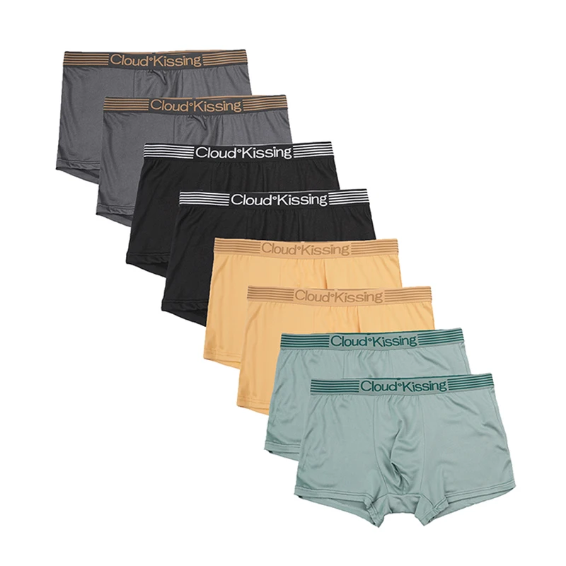8-Piece Summer Solid Color Comfortable Men's Underwear Elastic Waistband Fashionable Boxer Shorts Men's Underwear
8-Piece Summer Solid Color Comfortable Men's Underwear Elastic Waistband Fashionable Boxer Shorts Men's Underwear