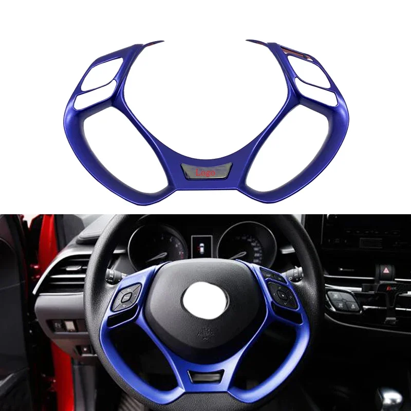 NEW-Car Steering Wheel Panel Garnish Inner Door Handle Bowl Cover Trim For Toyota C-HR 2017-2021 Blue Car Styling
NEW-Car Steering Wheel Panel Garnish Inner Door Handle Bowl Cover Trim For Toyota C-HR 2017-2021 Blue Car Styling
