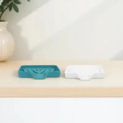 2pcs Silicone Tray Drain Spout Household Rack Soap Holder Bathroom Kitchen Soap Drain Tray Storage Box Countertop
2pcs Silicone Tray Drain Spout Household Rack Soap Holder Bathroom Kitchen Soap Drain Tray Storage Box Countertop
