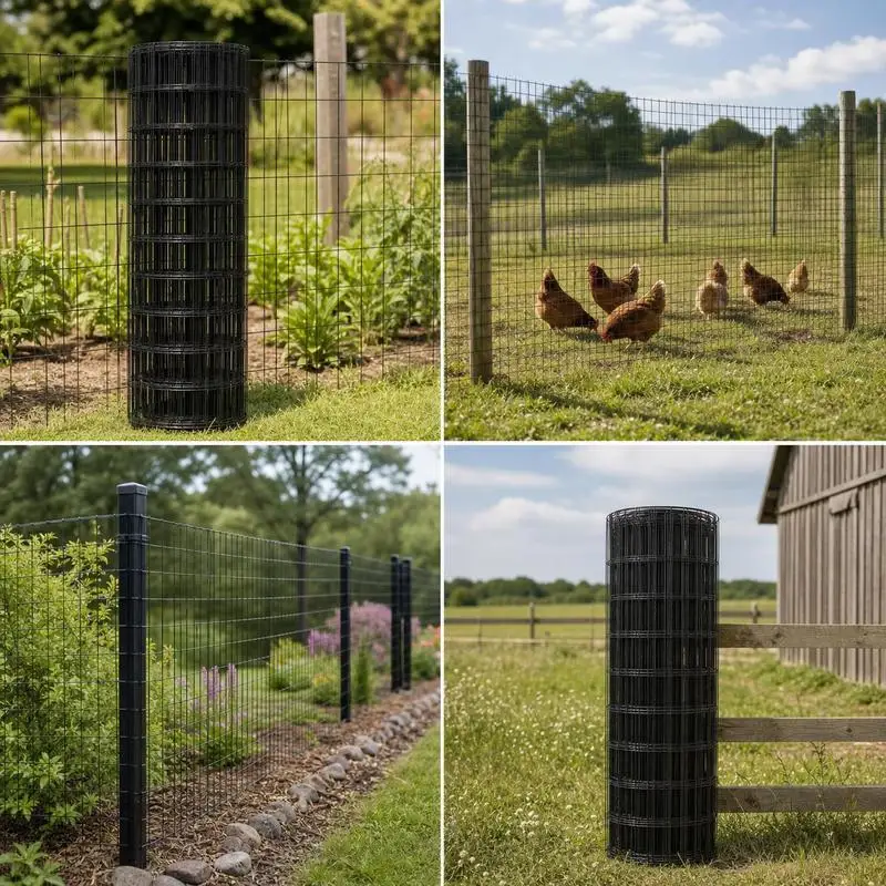 Aviary Wire 91 X 1524 Cm, Garden Fence, 1.52 Mm Wire Mesh Fence Roll, Vinyl-coated Wire Fence for Chicken Coop Barriers, Rabbit and Snake Fences, Poultry Enclosures
Aviary Wire 91 X 1524 Cm, Garden Fence, 1.52 Mm Wire Mesh Fence Roll, Vinyl-coated Wire Fence for Chicken Coop Barriers, Rabbit and Snake Fences, Poultry Enclosures