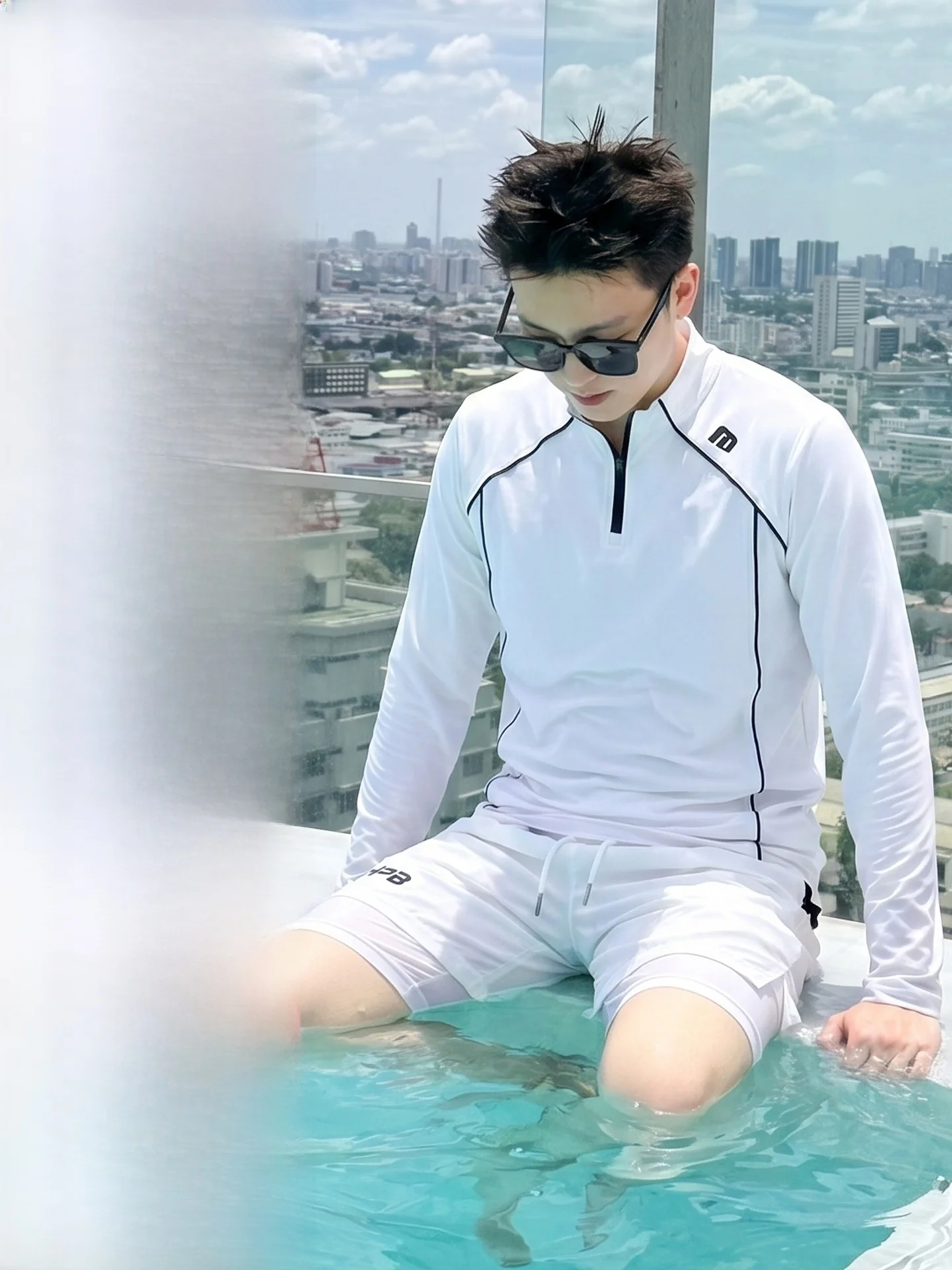 Neutral Style Surfing Suit Men's Trendy Outdoor Half Zip Quick Dry Loose Slimming Separate Long Sleeve Set Summer Leisure Spo...
Neutral Style Surfing Suit Men's Trendy Outdoor Half Zip Quick Dry Loose Slimming Separate Long Sleeve Set Summer Leisure Spo...