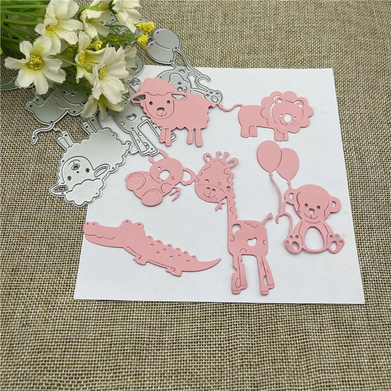 cartoon animals Metal stencil mold Cutting Dies decoration scrapbook die cuts Album Paper Craft Embossing DIY Card Crafts
cartoon animals Metal stencil mold Cutting Dies decoration scrapbook die cuts Album Paper Craft Embossing DIY Card Crafts