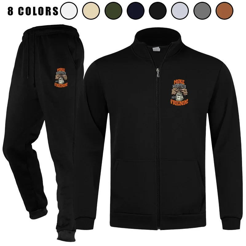 Men Full - zip Active Long Sleeve Track Suits Sets Sweatsuit Jackets and Pants 2 Piece Outfits
Men Full - zip Active Long Sleeve Track Suits Sets Sweatsuit Jackets and Pants 2 Piece Outfits