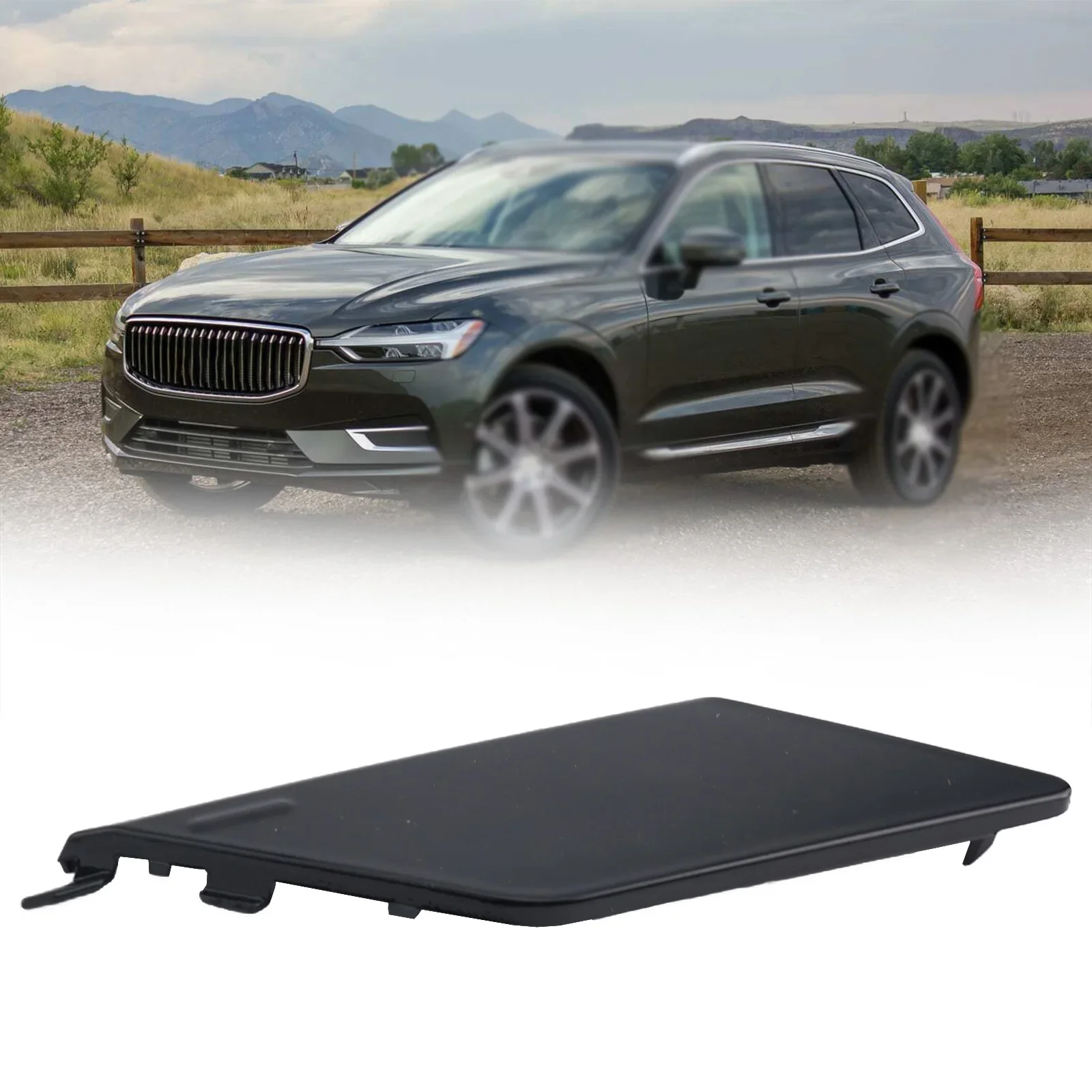 1PC Black Rear Bumper Tow Hook Eye Cover High Quality For VOLVO- For XC60- 2018-2023 31449210 39849034 Automobile Accessories
1PC Black Rear Bumper Tow Hook Eye Cover High Quality For VOLVO- For XC60- 2018-2023 31449210 39849034 Automobile Accessories
