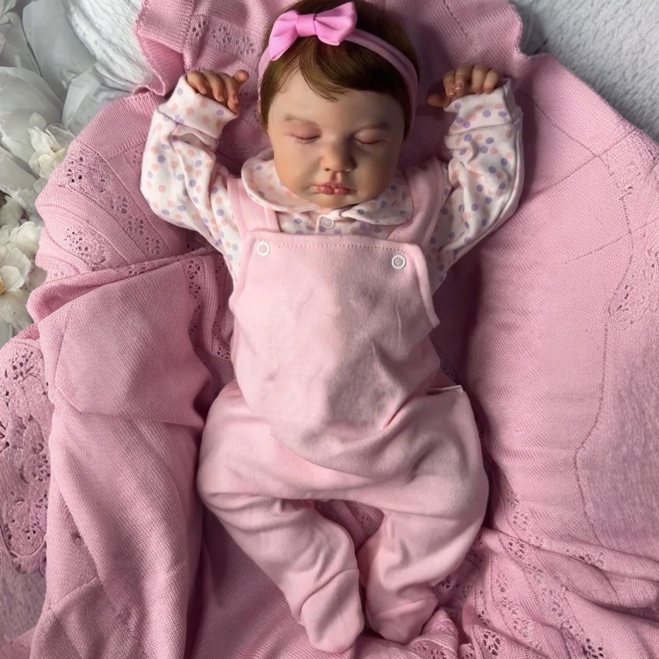 Кукла BZDOLL с виниловым телом, 48 см (19 дюймов), спящая кукла-реборн, реалистичная, ручной работы, коллекционная, модный подарок на день рождения
Кукла BZDOLL с виниловым телом, 48 см (19 дюймов), спящая кукла-реборн, реалистичная, ручной работы, коллекционная, модный подарок на день рождения