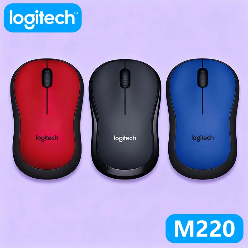 Беспроводная тихая мышь Logitech M220, верхняя уровня оптическая, 2,4 ГГц, эргономичная кривая, совместимая с Mac OS/Windows 10/8/7
Беспроводная тихая мышь Logitech M220, верхняя уровня оптическая, 2,4 ГГц, эргономичная кривая, совместимая с Mac OS/Windows 10/8/7