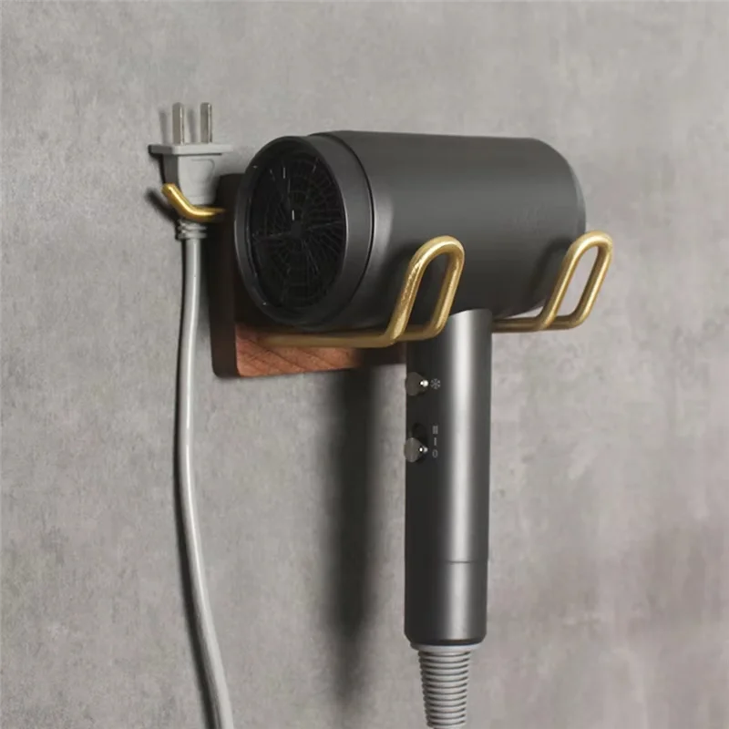 ABVG-Hair Dryer Shelf No Punching Bathroom Solid Wood Hair Dryer Hanger Bathroom Wall Mounted Duct Bracket Storage
ABVG-Hair Dryer Shelf No Punching Bathroom Solid Wood Hair Dryer Hanger Bathroom Wall Mounted Duct Bracket Storage