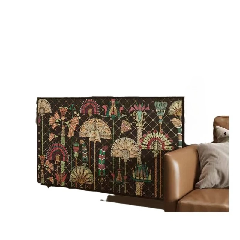 American modern living room household solid wood simple kitchen storage cabinet
American modern living room household solid wood simple kitchen storage cabinet