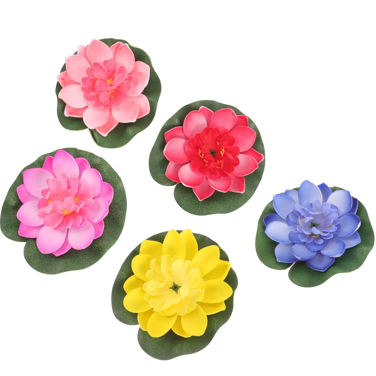 5pcs Pond Decoration Flower Artificial Home Artificial Water Simulation Plant Lily GardenWater Lily Plants
5pcs Pond Decoration Flower Artificial Home Artificial Water Simulation Plant Lily GardenWater Lily Plants