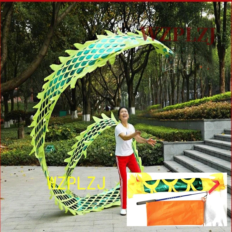 6m Dragon Dance Ribbon pole Chinese Mascot Costume For Adult Children Cartoon Family Props Outfit Dress Party Carnival Festivall
6m Dragon Dance Ribbon pole Chinese Mascot Costume For Adult Children Cartoon Family Props Outfit Dress Party Carnival Festivall