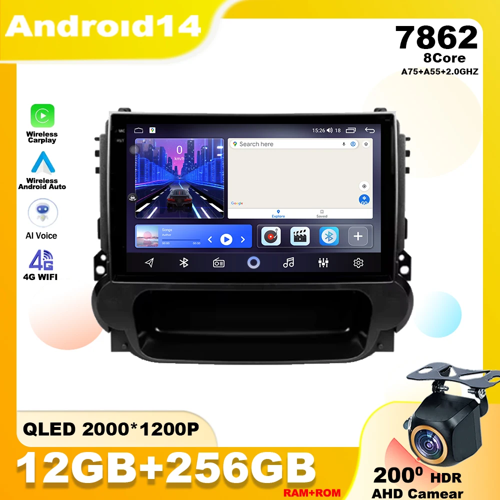 Android 14 For Chevrolet Malibu 8 2012 - 2015 Car Radio Multimedia Player Stereo Navigation GPS QLED Screen Wireless Carplay DVD
Android 14 For Chevrolet Malibu 8 2012 - 2015 Car Radio Multimedia Player Stereo Navigation GPS QLED Screen Wireless Carplay DVD
