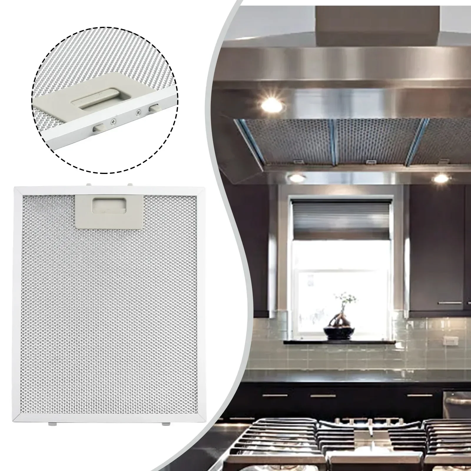 Range Hood Filter Cooker Hood Grease Filter Metal Mesh Extractor Vent Filter 290x240x9mm Stainless Steel Kitchen Ventation Mwsh
Range Hood Filter Cooker Hood Grease Filter Metal Mesh Extractor Vent Filter 290x240x9mm Stainless Steel Kitchen Ventation Mwsh