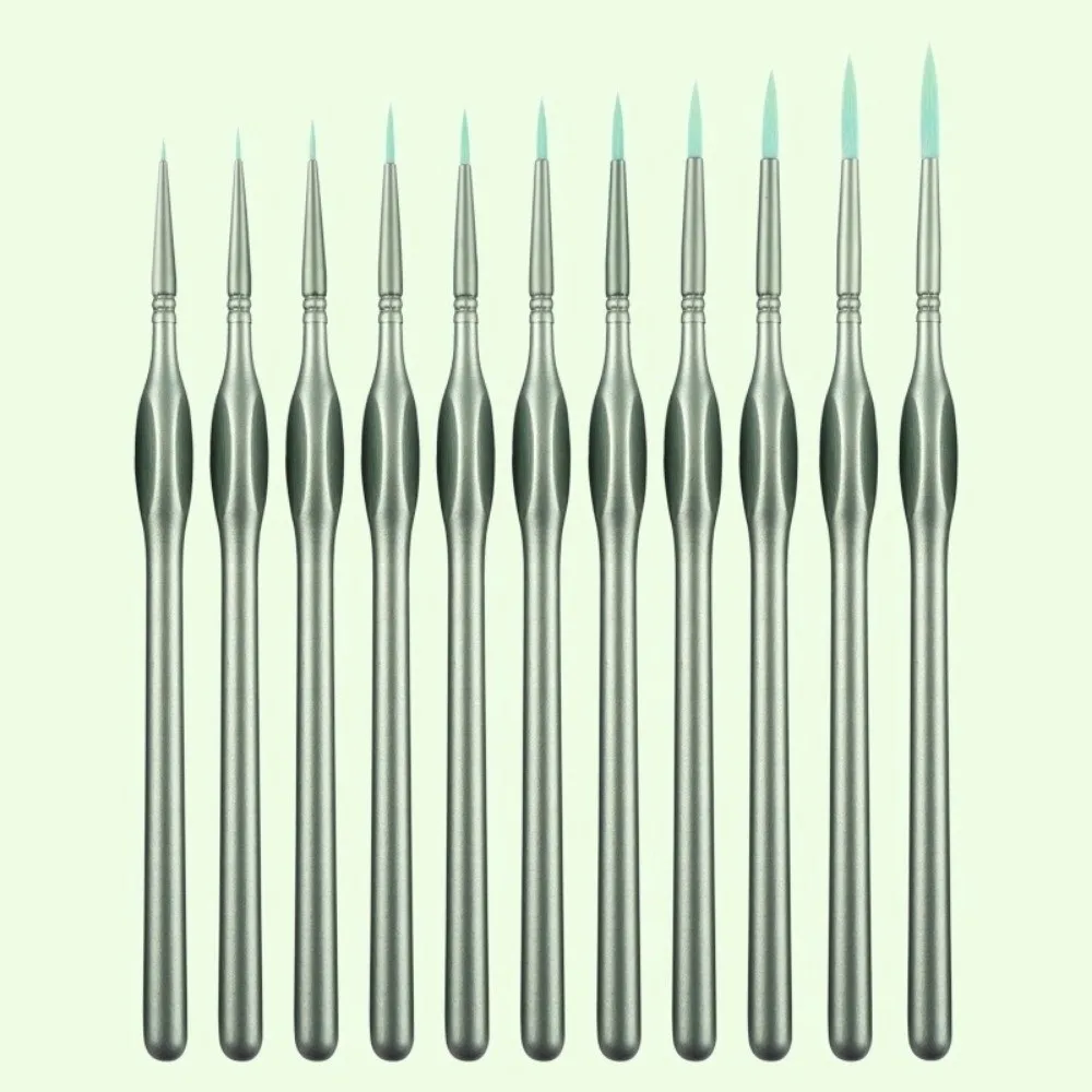 11pcs Acrylic Miniature Paint Brushes Watercolor with Triangular Handles Digital Oil Painting Pen Nylon Wool High-Quality
11pcs Acrylic Miniature Paint Brushes Watercolor with Triangular Handles Digital Oil Painting Pen Nylon Wool High-Quality