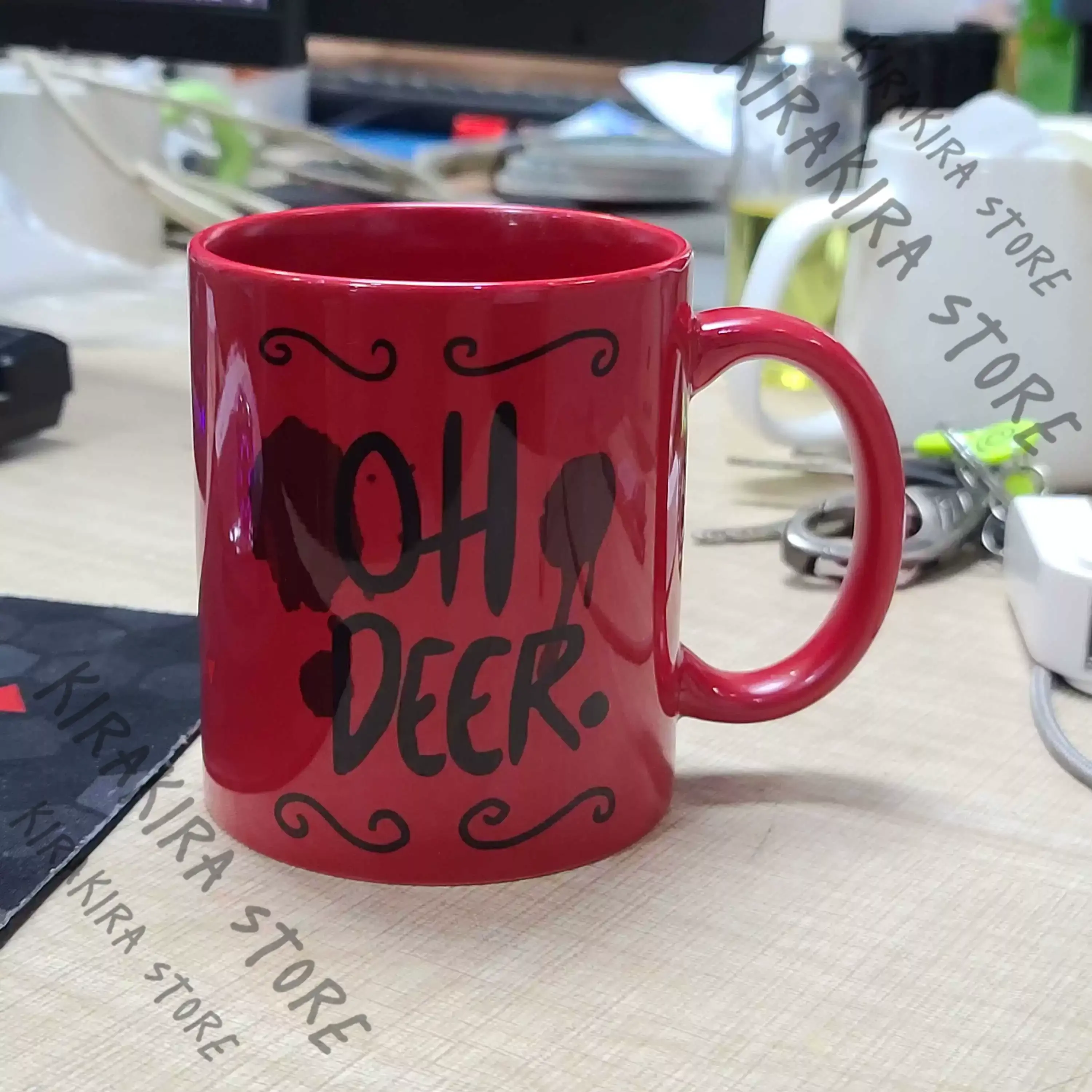 Hazbin Hotel Charlie Morningstar Vaggie Alastor Husk Niffty Cosplay Mark Cup White Ceramic Cups Anime Glass Red Bottle Mascot
Hazbin Hotel Charlie Morningstar Vaggie Alastor Husk Niffty Cosplay Mark Cup White Ceramic Cups Anime Glass Red Bottle Mascot