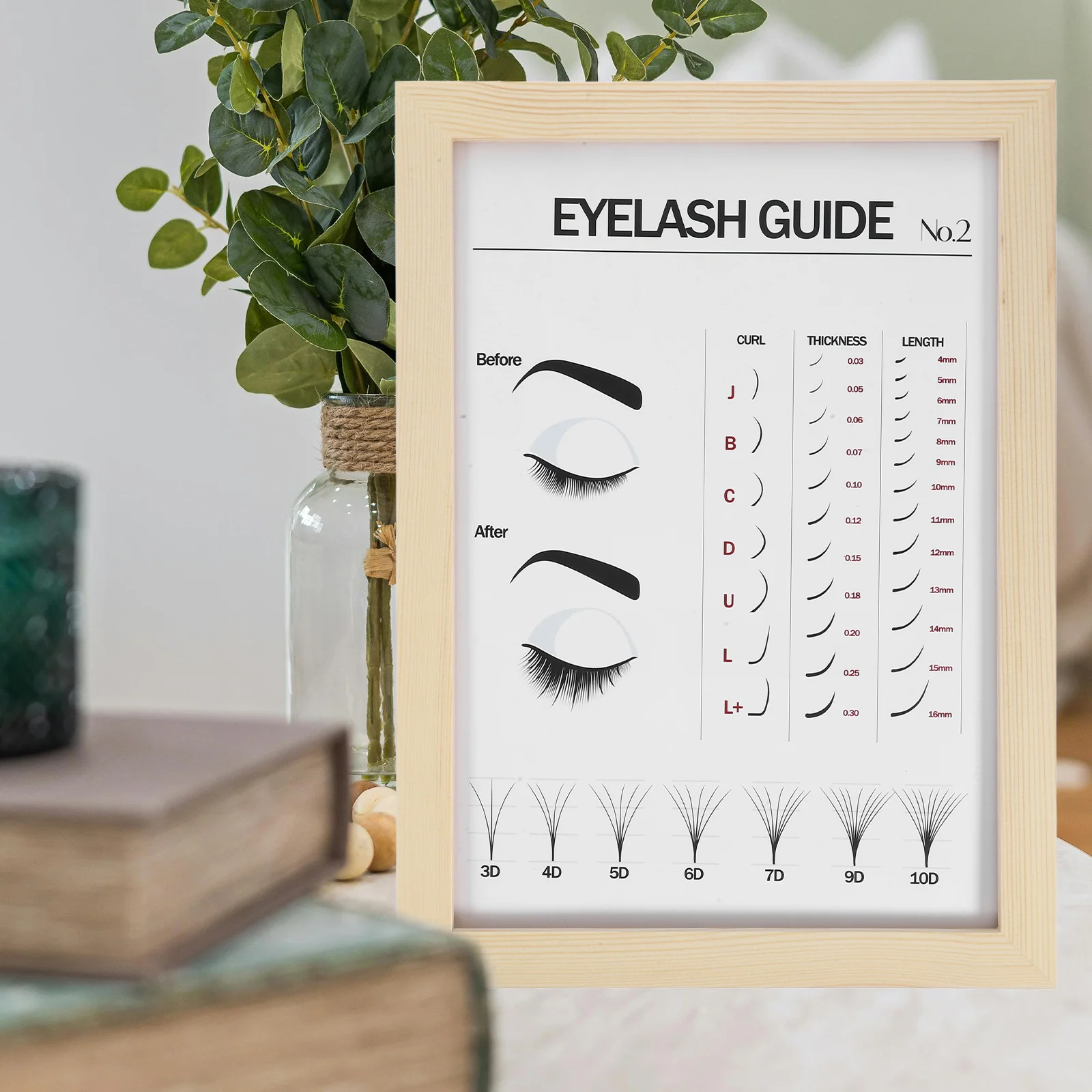 Eyelash Display Board Eyelash Extension Diagram Poster False Eyelashes Types Beauty Salon Technician Picture
Eyelash Display Board Eyelash Extension Diagram Poster False Eyelashes Types Beauty Salon Technician Picture