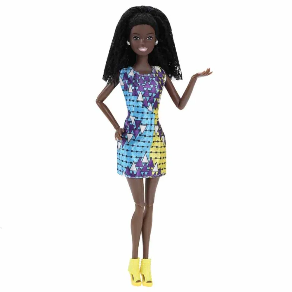 Black Skin Supermodel Nude With Dress Dress Up African Girl Princess Brown Hair 30cm Black Princess Children Birthday Gift
Black Skin Supermodel Nude With Dress Dress Up African Girl Princess Brown Hair 30cm Black Princess Children Birthday Gift