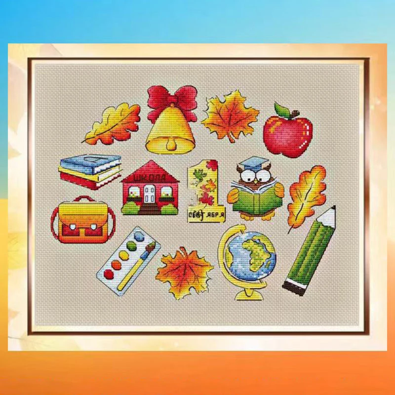 605 Cross Stitch Kits Sets For Embroidery Cross-stitch Cross Stitch Complete Kit Stich Cross Stitch Set Needle Arts & Craft DIY
605 Cross Stitch Kits Sets For Embroidery Cross-stitch Cross Stitch Complete Kit Stich Cross Stitch Set Needle Arts & Craft DIY