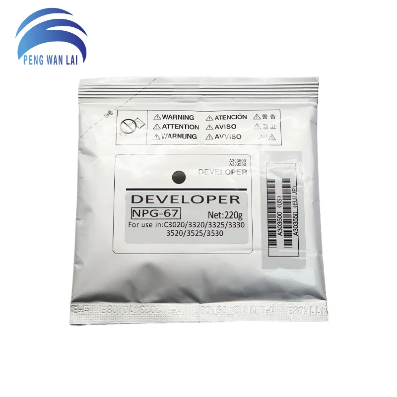1 шт. NPG67 G67 порошок разработчика для Canon IR C3020 C3320 C3325 C3330 IRC3320 IRC3325 IRC3330 IRC3020 импорт высокого качества
1 шт. NPG67 G67 порошок разработчика для Canon IR C3020 C3320 C3325 C3330 IRC3320 IRC3325 IRC3330 IRC3020 импорт высокого качества