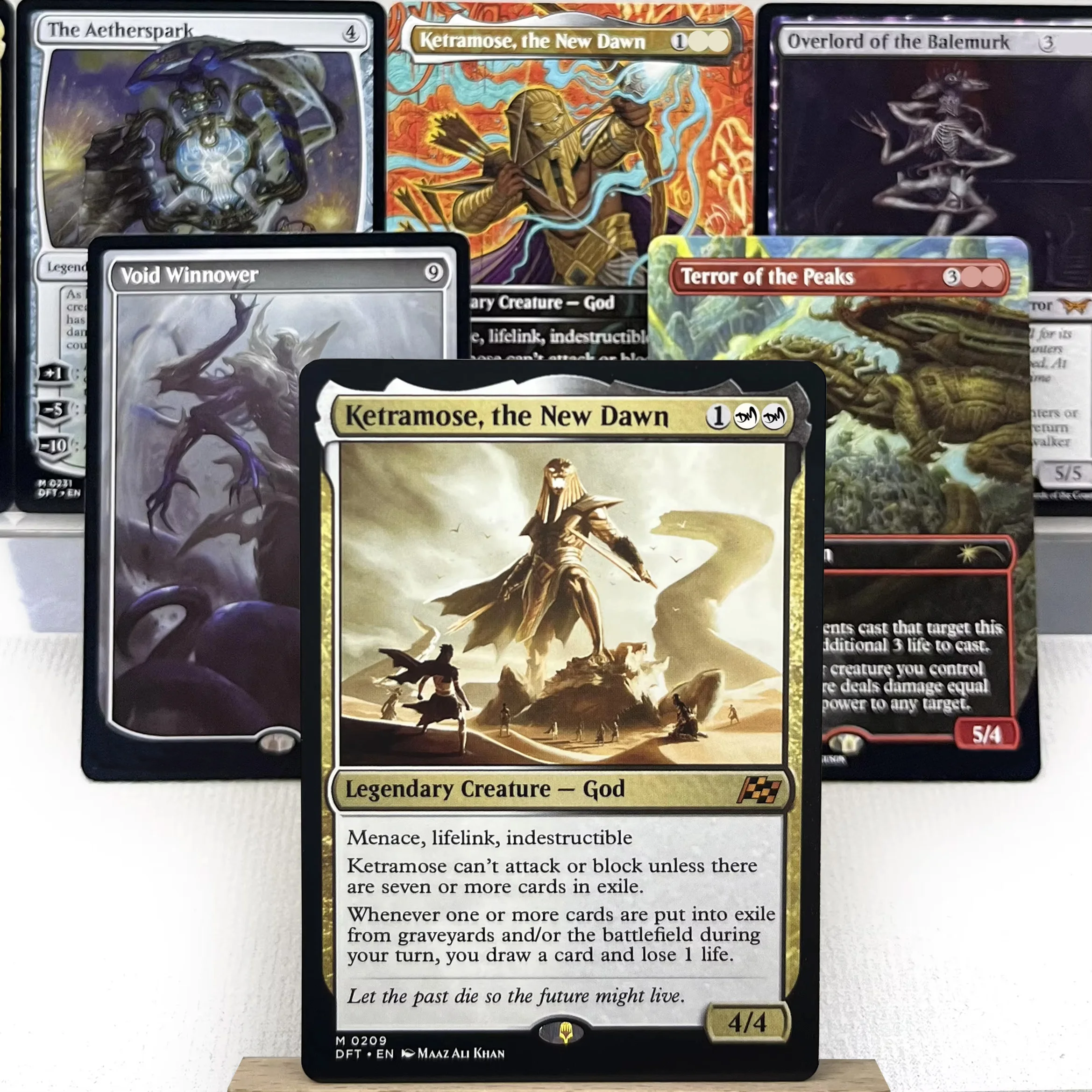 DFT DSK HOLO11-Ⅰ02 Tcg proxy magic cards Ketramose, the New Dawn Brightglass Gearhulk Kaito, Bane of Nightmares Overlord gather
DFT DSK HOLO11-Ⅰ02 Tcg proxy magic cards Ketramose, the New Dawn Brightglass Gearhulk Kaito, Bane of Nightmares Overlord gather
