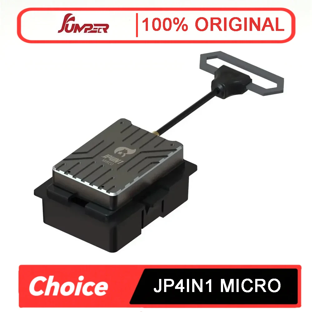 Jumper JP4IN1 Micro JR 4-в-1 Многопротокольный внешний передатчик TX-модуль для пульта дистанционного управления T15/T14/T-LITE/T-PRO
Jumper JP4IN1 Micro JR 4-в-1 Многопротокольный внешний передатчик TX-модуль для пульта дистанционного управления T15/T14/T-LITE/T-PRO