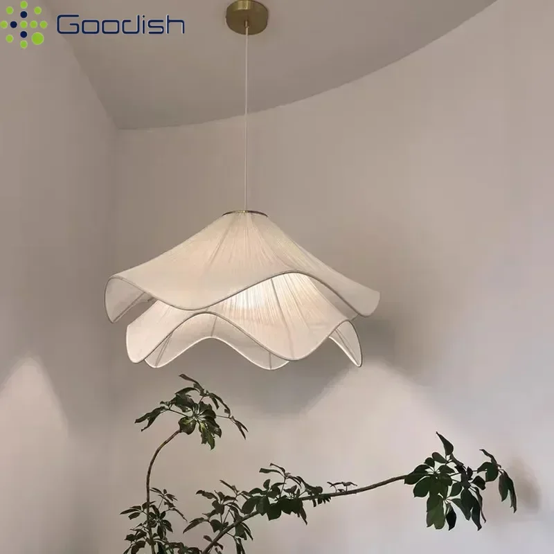 Современные минималистичные светодиодные подвесные светильники в форме цветка из ткани кремового цвета, ручной работы, для декора ресторанов и дома, люстры
Современные минималистичные светодиодные подвесные светильники в форме цветка из ткани кремового цвета, ручной работы, для декора ресторанов и дома, люстры