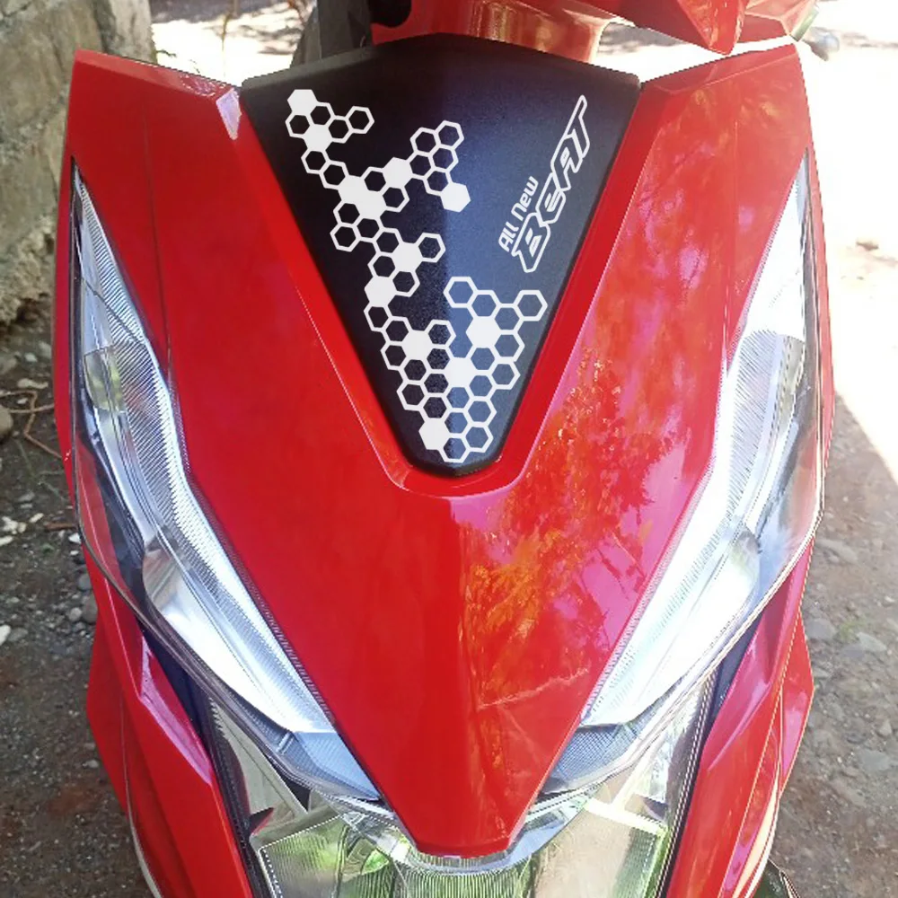 Fashion All New Beat Vinyl Sticker For Motorcycle Front Decor Honeycomb Decal Cover Stickers Motor Accessories
Fashion All New Beat Vinyl Sticker For Motorcycle Front Decor Honeycomb Decal Cover Stickers Motor Accessories