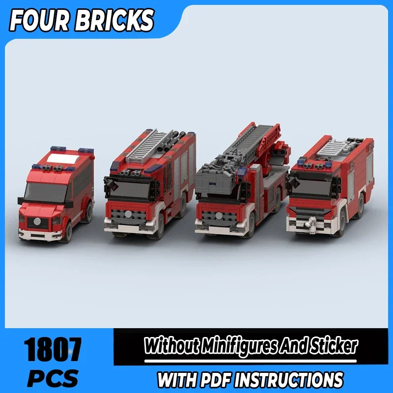 Строительные блоки Moc, немецкая пожарная машина, пакет, технология, модульные кирпичи, модель, подарки, рождественские игрушки, наборы «сделай сам», сборка
Строительные блоки Moc, немецкая пожарная машина, пакет, технология, модульные кирпичи, модель, подарки, рождественские игрушки, наборы «сделай сам», сборка