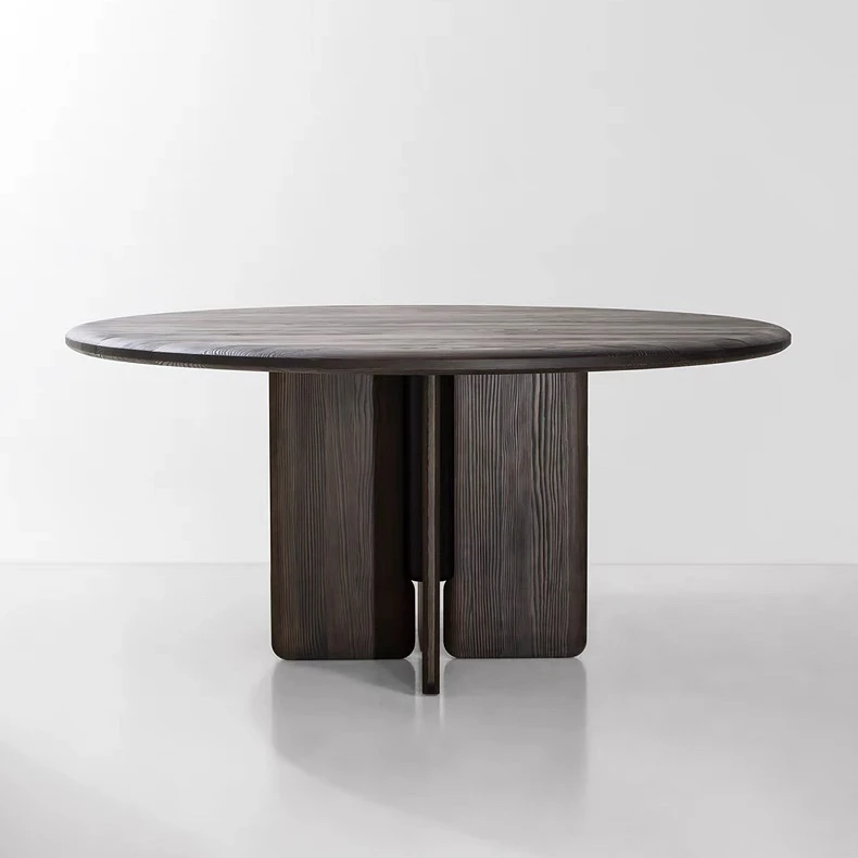 Wabi Sansan Solid Wood Round Dining Table Light Luxury Premium Ash Wood Dining French Retro Style NegotiationCoffee
Wabi Sansan Solid Wood Round Dining Table Light Luxury Premium Ash Wood Dining French Retro Style NegotiationCoffee