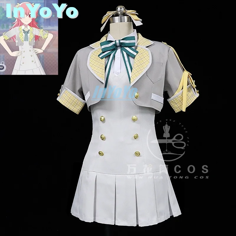 InYoYo PJSK Momoi Airi Косплей Костюм Проект Sekai Cos Прекрасное праздничное платье Униформа Хэллоуин Наряд Женская одежда S-XL Новый
InYoYo PJSK Momoi Airi Косплей Костюм Проект Sekai Cos Прекрасное праздничное платье Униформа Хэллоуин Наряд Женская одежда S-XL Новый