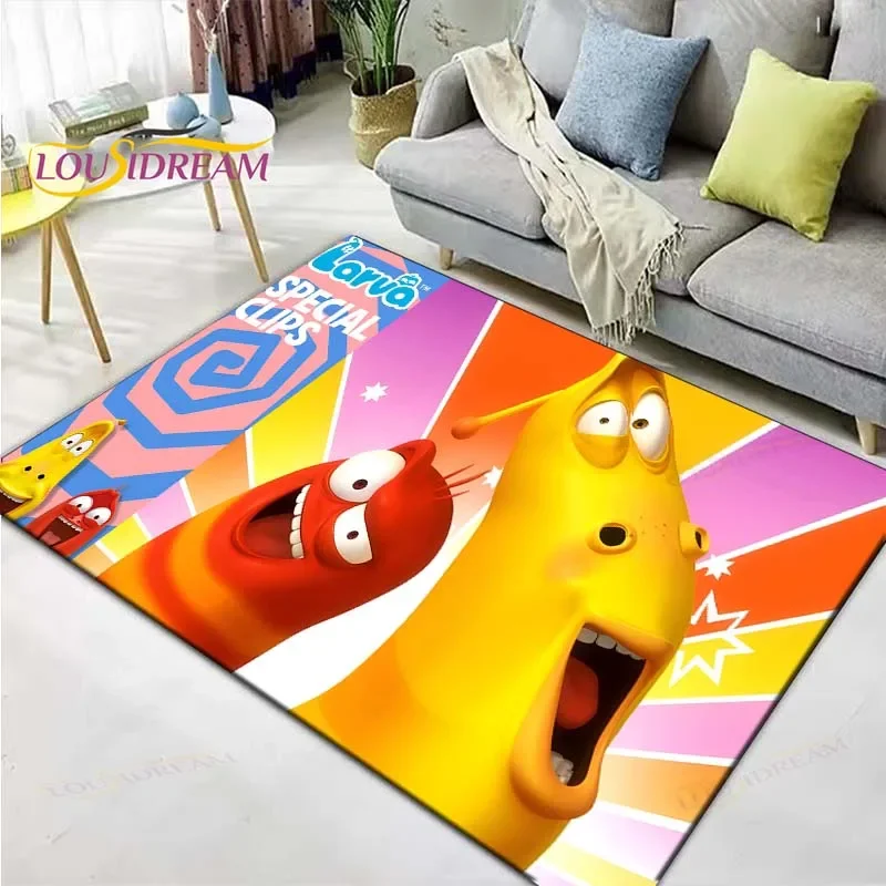 Anime 3D Cute、Funny L-Larva Carpet for Living Room Home Sofa Decoration,Children Game Decor Floor Mat Yoga Mat Large Carpet
Anime 3D Cute、Funny L-Larva Carpet for Living Room Home Sofa Decoration,Children Game Decor Floor Mat Yoga Mat Large Carpet