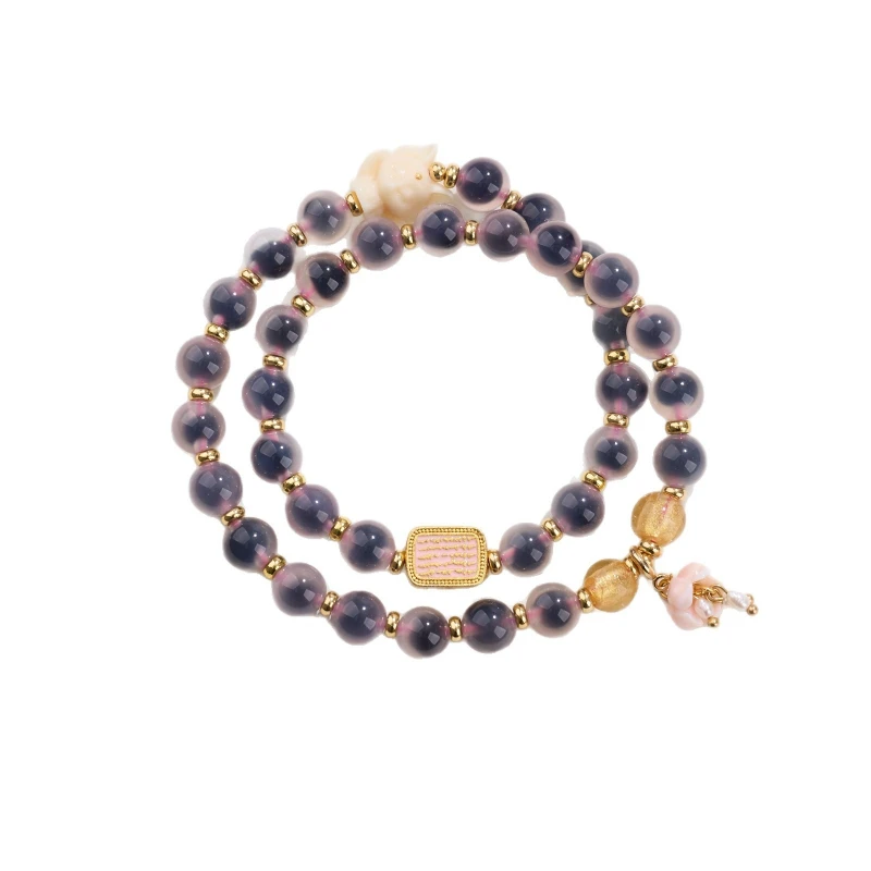 Natural Sugar Heart Agate Bracelet Queen Conch Ivory Nut Feng Jiu Double Circle Beaded for Women Lucky Spiritual Wholesale
Natural Sugar Heart Agate Bracelet Queen Conch Ivory Nut Feng Jiu Double Circle Beaded for Women Lucky Spiritual Wholesale