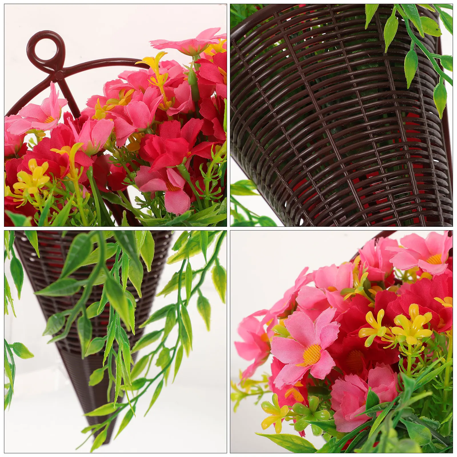 Artificial Hanging Flower Basket Simulated Green Plant White Decor Wall Mount Home Decoration Living Room Bedroom for Indoor
Artificial Hanging Flower Basket Simulated Green Plant White Decor Wall Mount Home Decoration Living Room Bedroom for Indoor