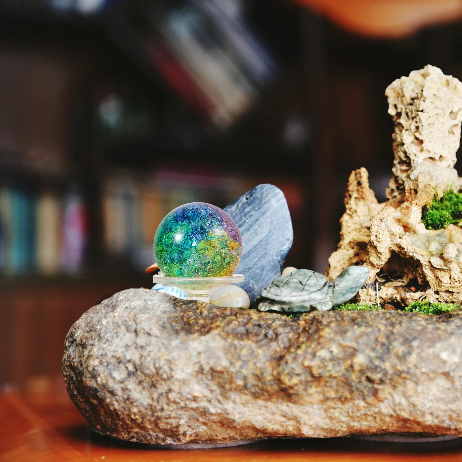 1Set Ice Cracked Glass Ball Decorative Sculpture Multi-Functional Round Sphere for Aquarium Fountain Bonsai Display Home Office
1Set Ice Cracked Glass Ball Decorative Sculpture Multi-Functional Round Sphere for Aquarium Fountain Bonsai Display Home Office