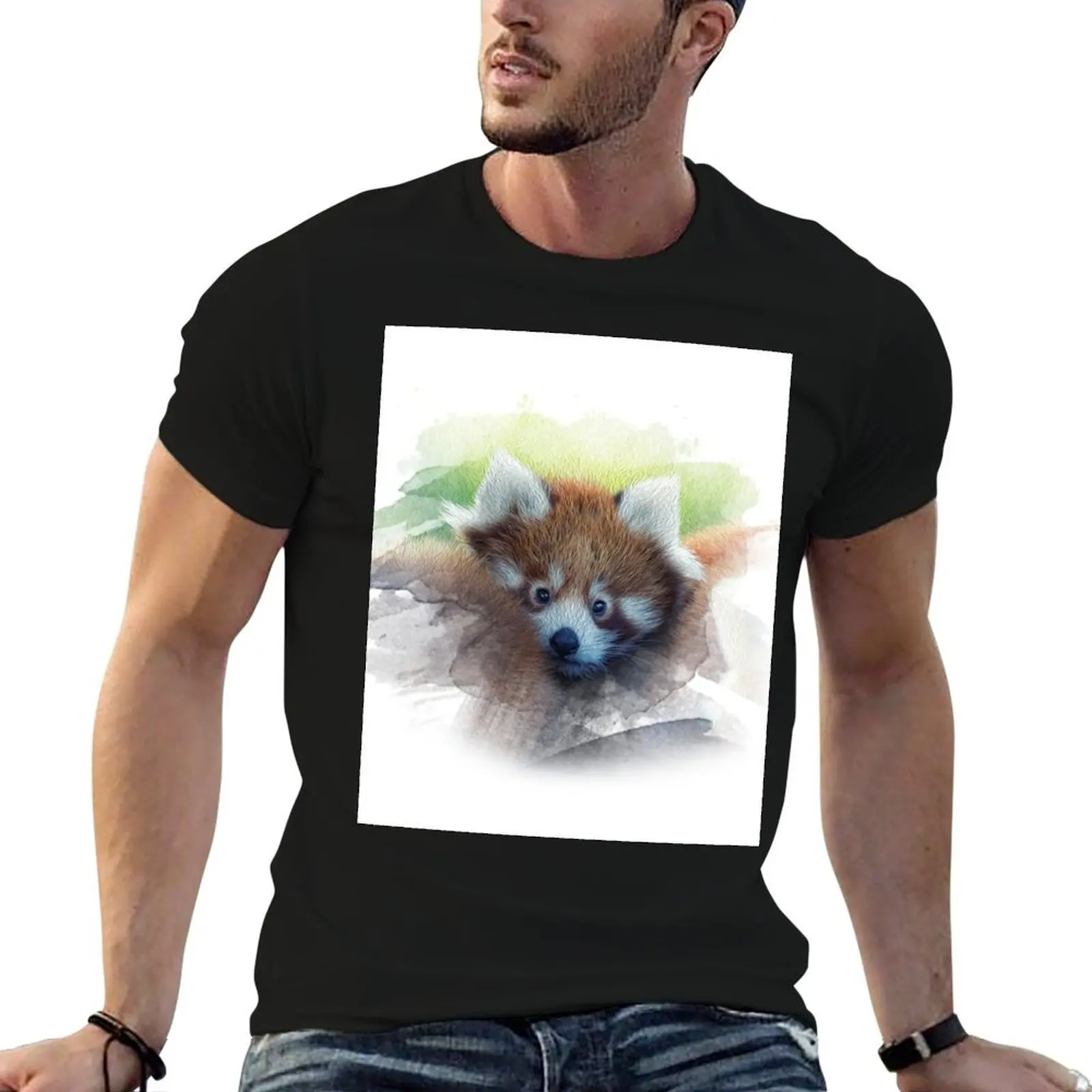 Baby red panda T-Shirt custom t shirt basketball graphic tees oversized t shirt mens funny t shirts
Baby red panda T-Shirt custom t shirt basketball graphic tees oversized t shirt mens funny t shirts