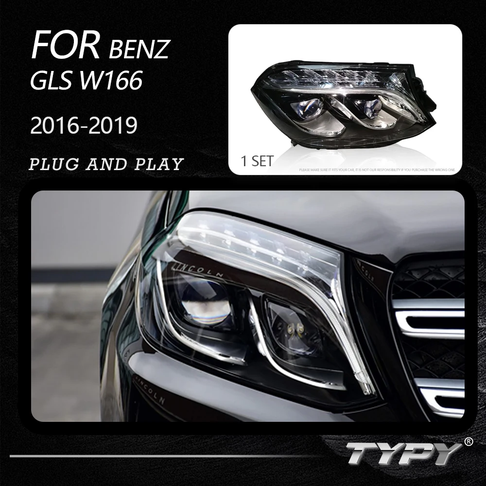 Новая лампа для освещения Benz GLS W166 2016-2019, дневные ходовые огни с указателями поворота
Новая лампа для освещения Benz GLS W166 2016-2019, дневные ходовые огни с указателями поворота