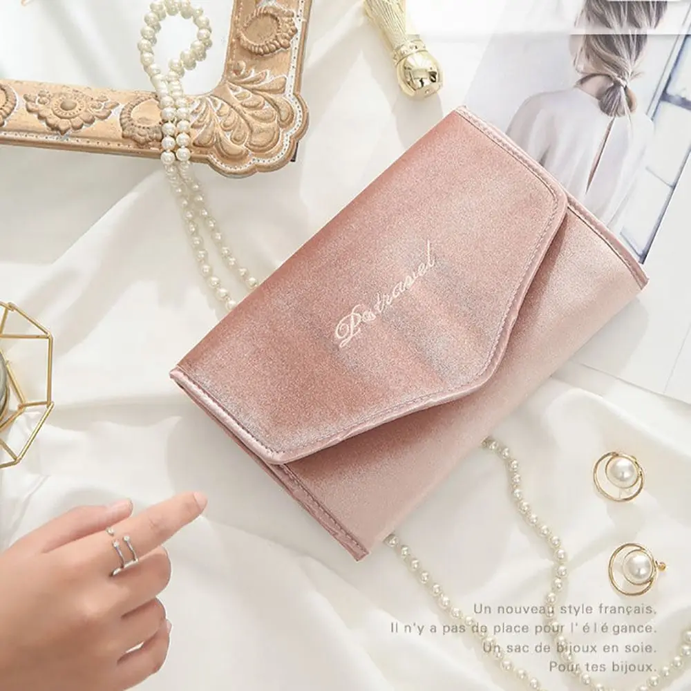 Portable Multifunctional Necklace and Earring Organiser Roll Foldable Travel Jewelry Organizer Jewelry Storage Bag Travel
Portable Multifunctional Necklace and Earring Organiser Roll Foldable Travel Jewelry Organizer Jewelry Storage Bag Travel