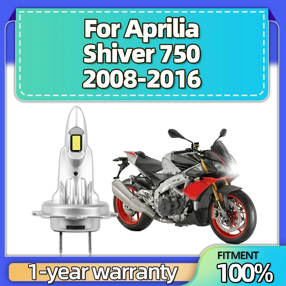For Aprilia Shiver 750 2008 2009 2010 2011 2012 2013 2014 2015 2016 LED lamp H7 Motorcycle Headlamp Led Headlight Bulb 12V
For Aprilia Shiver 750 2008 2009 2010 2011 2012 2013 2014 2015 2016 LED lamp H7 Motorcycle Headlamp Led Headlight Bulb 12V