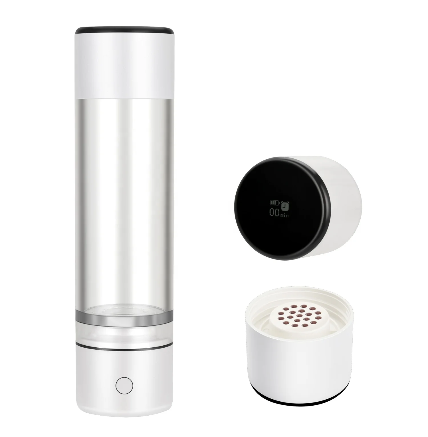 Hot MRETOH Molecular Nano Healing Water Smart Miracle Cup Mineral Bottled Water Portable Inhale H2 Device SPE PEM TECH
Hot MRETOH Molecular Nano Healing Water Smart Miracle Cup Mineral Bottled Water Portable Inhale H2 Device SPE PEM TECH