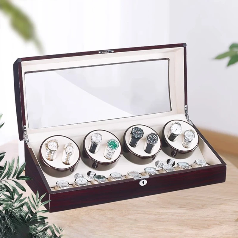 Multi Position Watch Winder Box Automatic Winding Device Mechanical Watch Shaker Men's Wrist Watches Storage Display Boxes
Multi Position Watch Winder Box Automatic Winding Device Mechanical Watch Shaker Men's Wrist Watches Storage Display Boxes