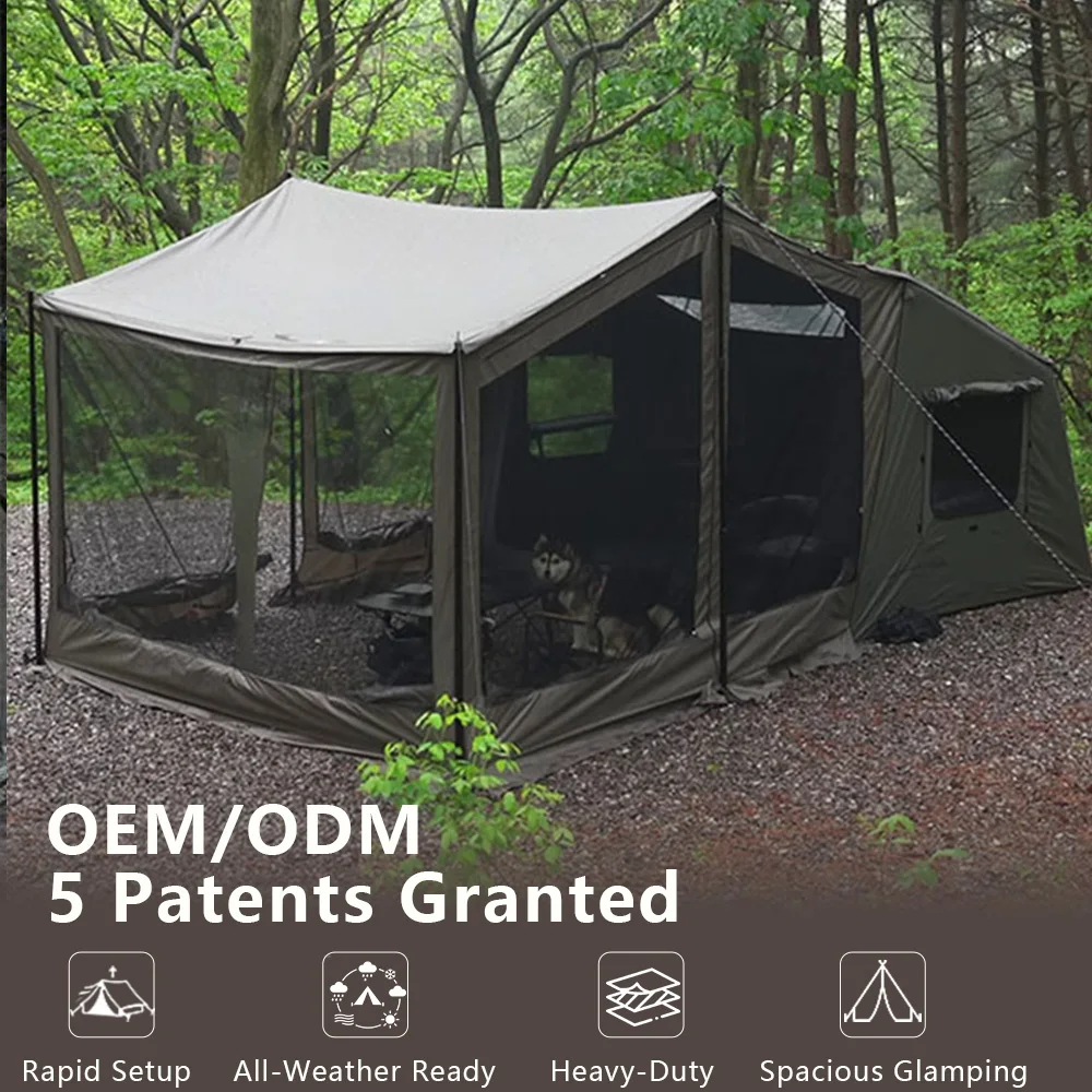 Inflatable House Tent Outdoor Ridge Canopy Portable Lightweight Cabin Extended Air Tent for Family Camping
Inflatable House Tent Outdoor Ridge Canopy Portable Lightweight Cabin Extended Air Tent for Family Camping